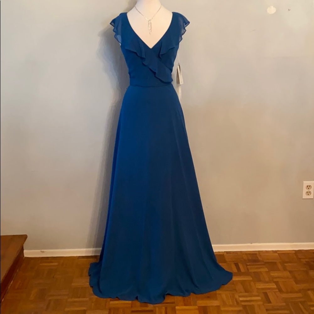 Mori Lee, Size 10, Marine color, $ 148